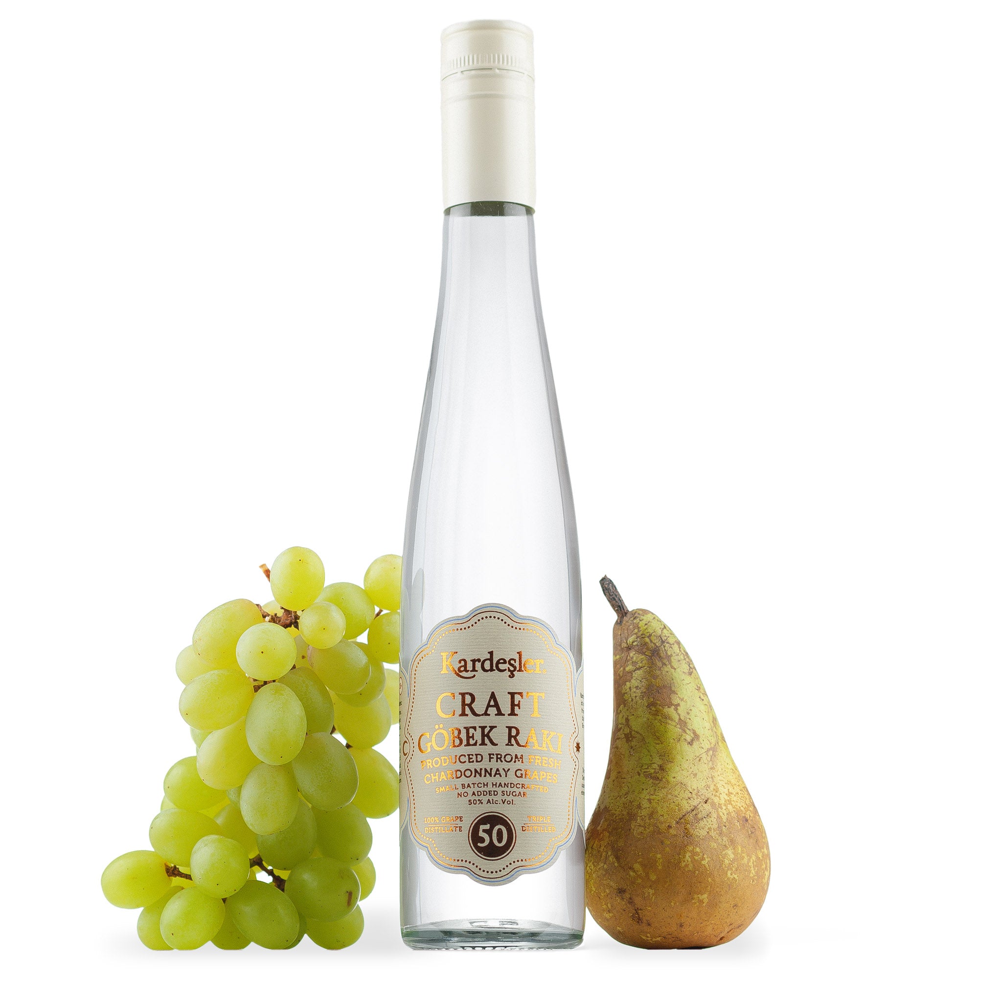 Kardesler Craft Göbek Raki 50% Alk. Vol. 0,35l